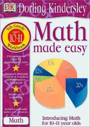 Cover of: Math Made Easy: Fifth Grade Workbook