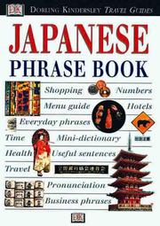 Cover of: Japanese phrase book