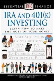 Cover of: Essential Finance: IRA and 401(k) Investing
