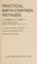 Cover of: Practical birth-control methods