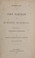 Cover of: Memorials of John Bartram and Humphry Marshall