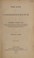 Cover of: The life and correspondence of Andrew Combe ...