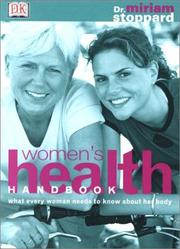 Cover of: Women's health handbook by Miriam Stoppard