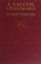 Cover of: A Bacchic pilgrimage;
