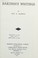 Cover of: Bakunin's writings.