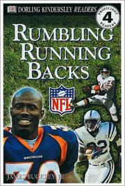Cover of: DK NFL Readers: Rambling Running Backs (Level 4: Proficient Readers) by DK Publishing, Jr., James Buckley