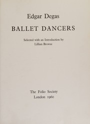 Cover of: Ballet dancers