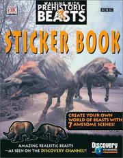 Cover of: BBC Walking with Prehistoric Beasts: Sticker Book