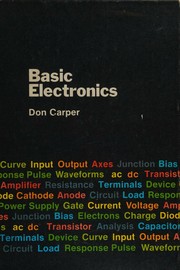 Cover of: Basic electronics by Don Carper, Don Carper