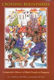 Cover of: Crossing boundaries: comparative history of Black people in diaspora