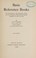 Cover of: Basic reference books