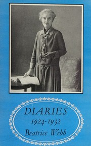 Cover of: Beatrice Webb's Diaries 1924 -1932