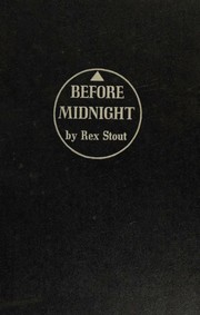 Cover of: Before Midnight: A Nero Wolfe novel