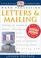 Cover of: Letters & mailing