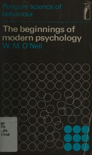 Cover of The beginnings of modern psychology by W. M. O'Neil