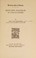 Cover of: Benjamin Franklin as a man of letters