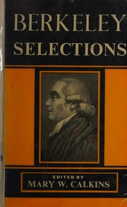 Cover of: Berkeley, Essays, Principles, Dialogues