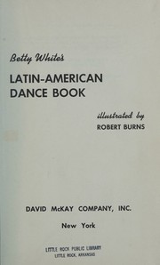 Cover of: Betty White's Latin-American Dance Book
