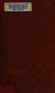 Cover of: The Bible, the Koran, and the Talmud; or, Biblical legends of the Mussulmans: Comp. from Arabic sources, and compared with Jewish traditions