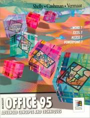 Cover of: Microsoft Office 95: advanced concepts and techniques