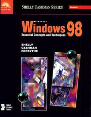 Cover of: Microsoft Windows 98 by Gary B. Shelly, Thomas J. Cashman, Steven G. Forsythe