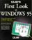 Cover of: Que's first look at Windows 95