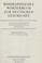 Cover of: Biographisches Wörterbuch zur deutschen Geschichte