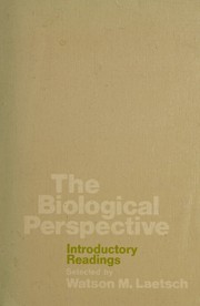 Front cover of The biological perspective by Watson M. Laetsch