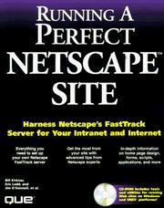 Cover of: Running a perfect Netscape site by Bill Kirkner