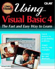 Cover of: Using Visual Basic by Michael McKelvy