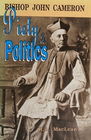 Cover of: Bishop John Cameron by Raymond A. MacLean, Raymond A. MacLean