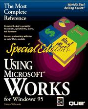 Cover of: Using Microsoft Works for Windows 95