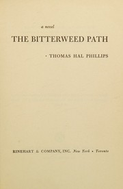 Cover of: The Bitterweed Path,: A Novel