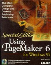 Cover of: Using PageMaker 6 for Windows 95