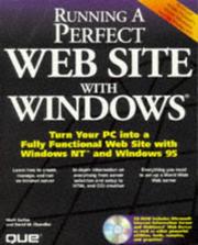 Cover of: Running a perfect Web site with Windows by Mark Surfas
