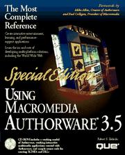 Cover of: Using Macromedia Authorware 3.5 by Robert S. Zielinski