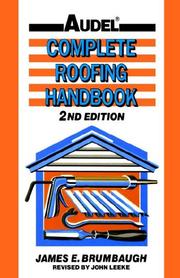Cover of: Complete roofing handbook by James E. Brumbaugh