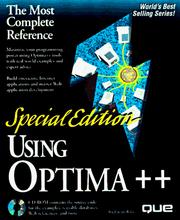 Cover of: Using Optima++ 1.5