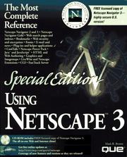 Cover of: Using Netscape 3 by Mark Robbin Brown
