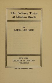Cover of: The Bobbsey Twins at Meadow Brook (The Bobbsey Twins, 7)