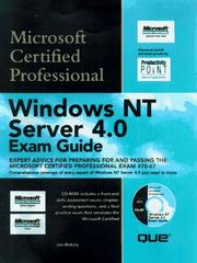 Cover of: Microsoft certified systems engineer.