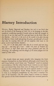 Cover of: THE BOOK OF BLARNEY