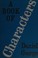 Cover of: A Book of Characters