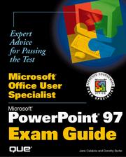 Cover of: Microsoft PowerPoint 97 exam guide