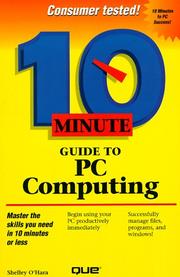 10 minute guide to PC computing