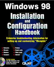 Cover of: Windows 98 installation and configuration handbook