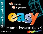 Cover of: Easy Microsoft Home Essentials 98 (Que's Easy Series)