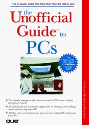 Cover of: The unofficial guide to PCs