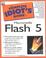 Cover of: Complete Idiot's Guide to Macromedia Flash 5