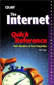 Cover of: Internet Quick Reference